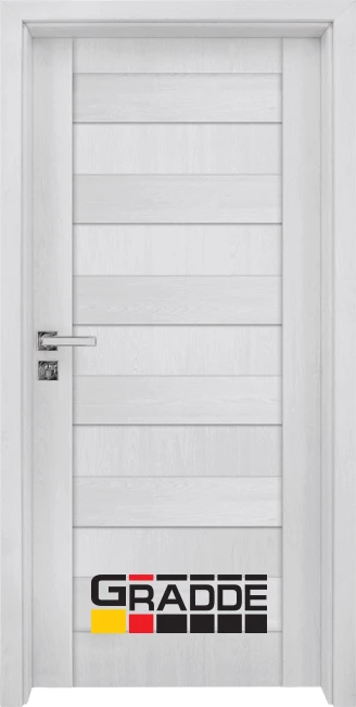 Gradde SerieAaven Full Sibiren 1 Интериорна врата Gradde Aaven Voll, цвят Сибирска Лиственица