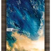 Стъклена врата Print G 13-19, Райски орех